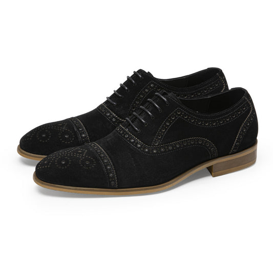 Chaussures en cuir rétro femme - style business et casual