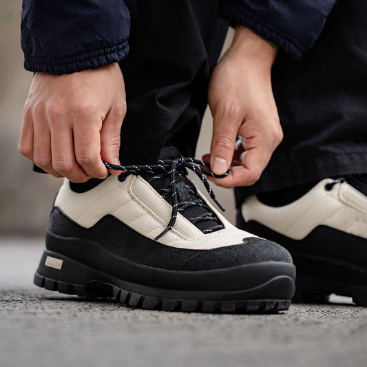 Chaussures homme semelle épaisse, style rétro montagne