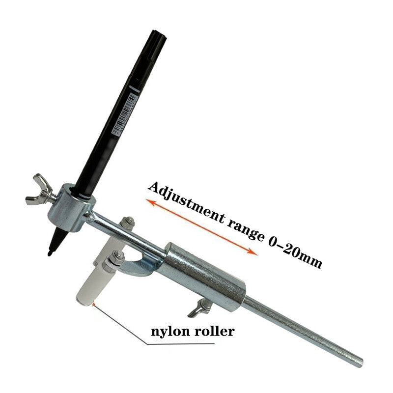 Outil de traçage de ligne pour carrosserie, réglable 0-20 cm