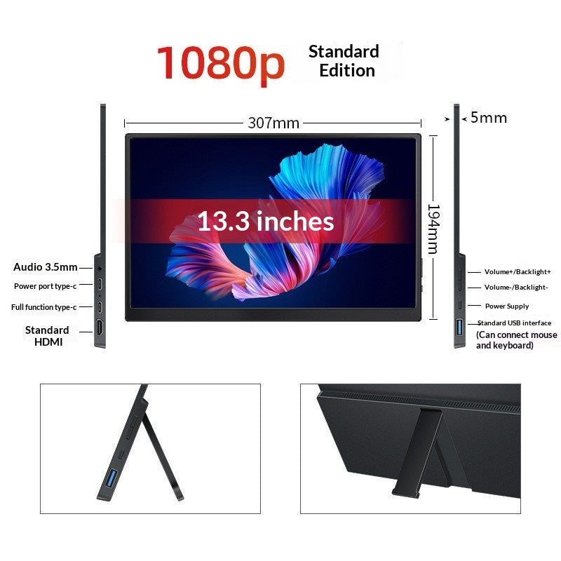 Écran portable tactile pour smartphone et laptop