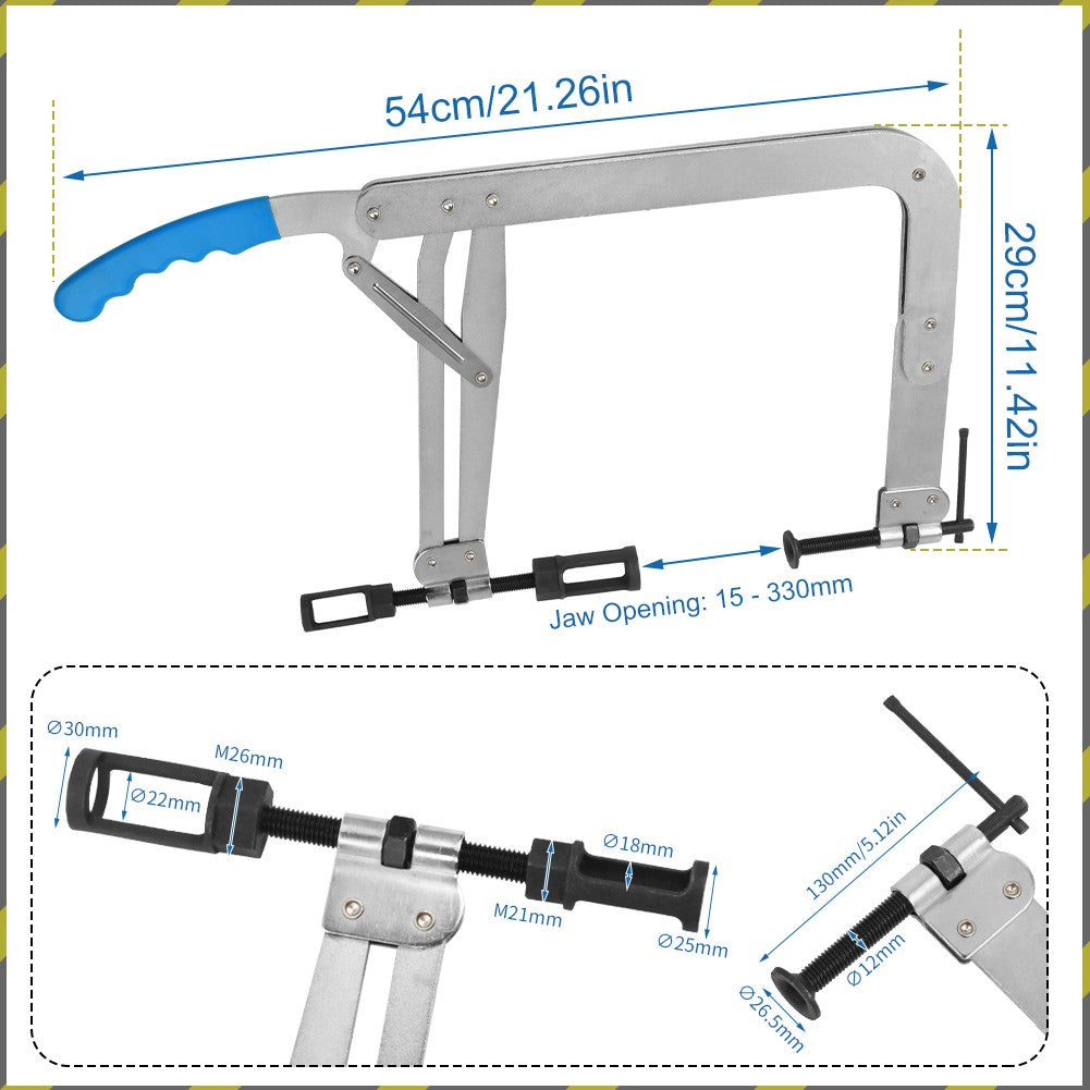 Compresseur de ressorts de soupapes universel 15-330 mm
