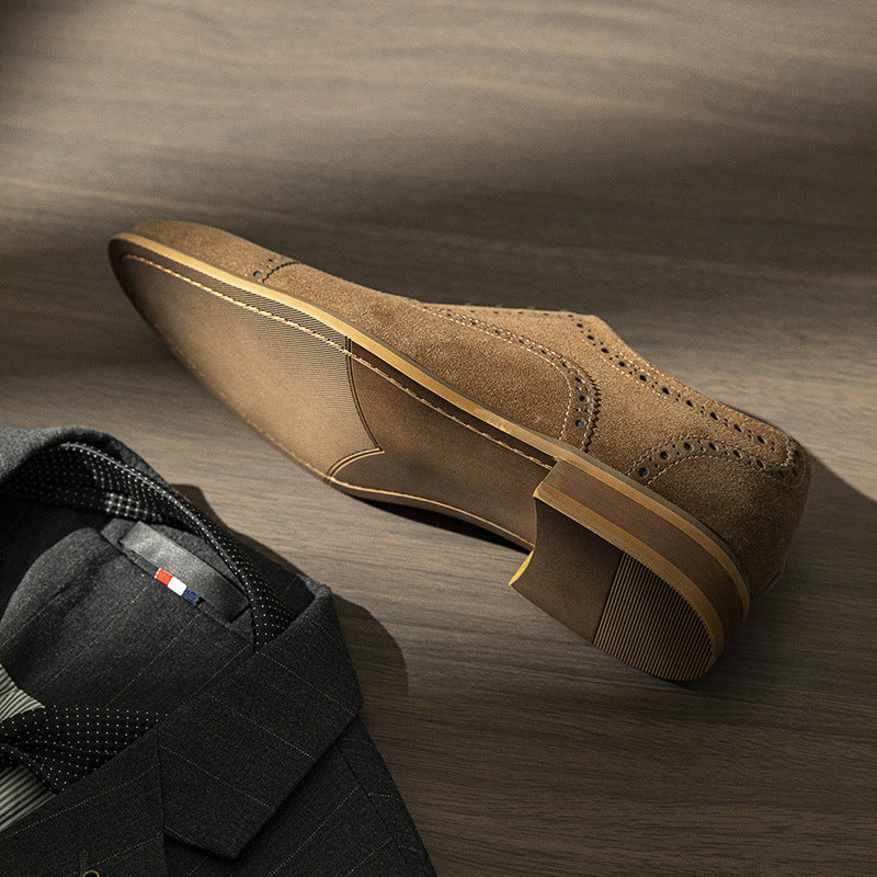 Chaussures en cuir rétro femme - style business et casual