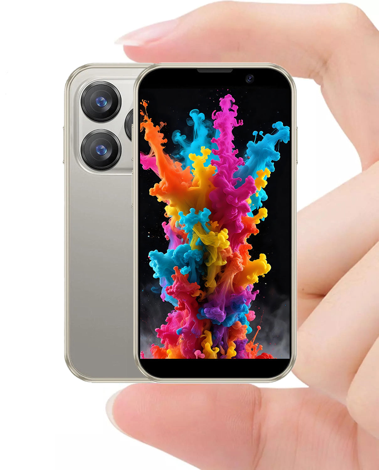 Mini smartphone débloqué ultra-compact, écran tactile 3 pouces