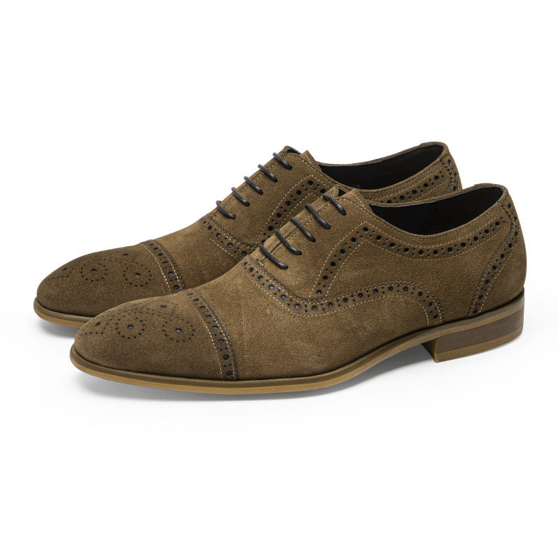 Chaussures en cuir rétro femme - style business et casual