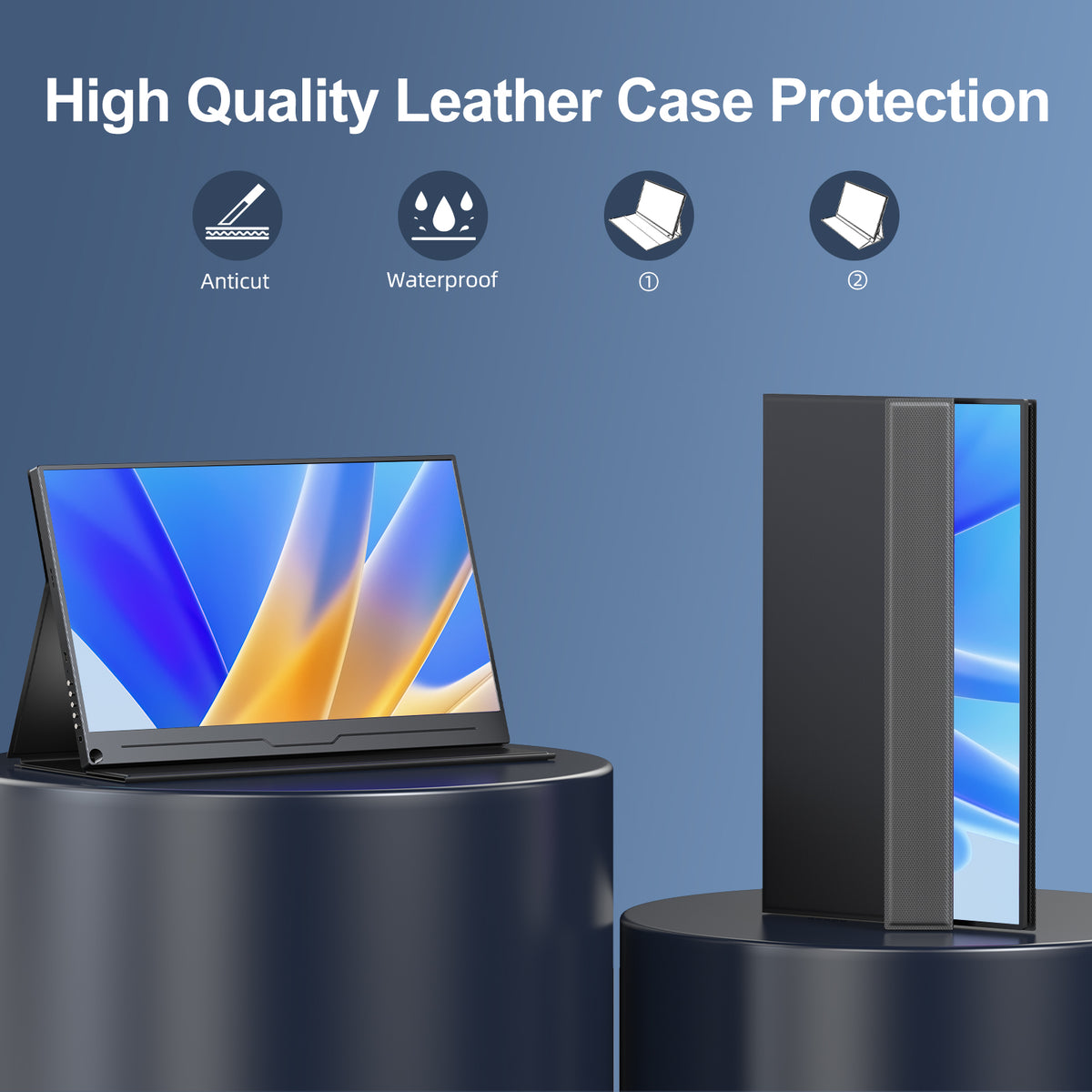 Écran portable 15,6 pouces Full HD IPS HDR polyvalent