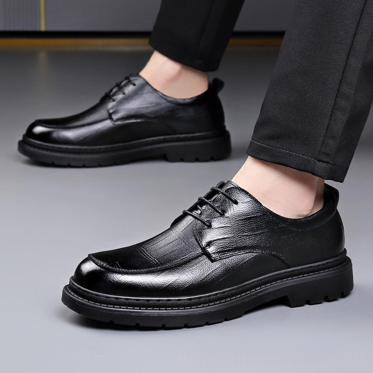 Chaussures homme en cuir - style business et casual