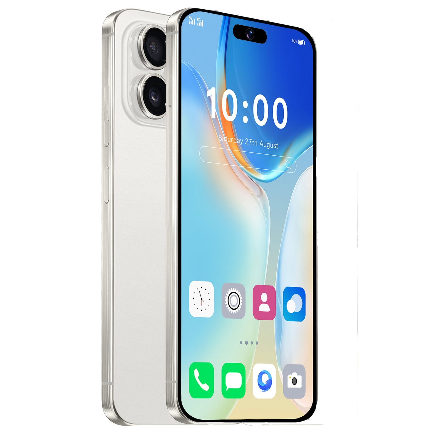 Smartphone débloqué A15 5G 8/256 Go, batterie 6800 mAh