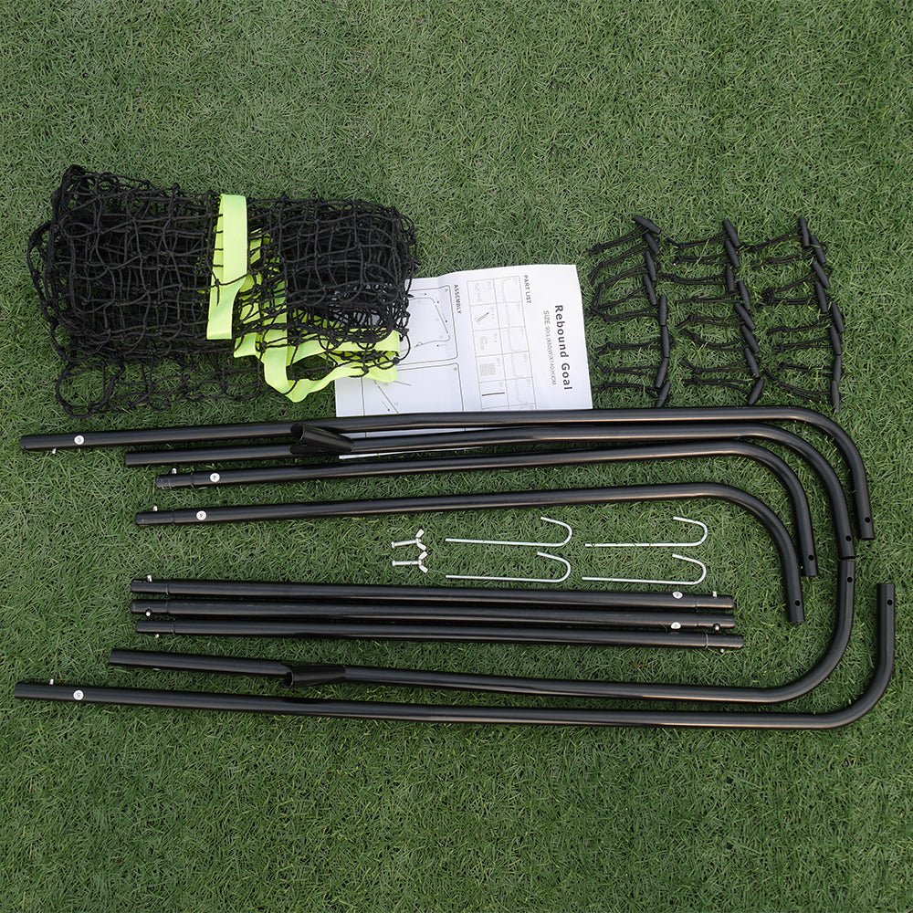 Cage de rebond multisport réglable, cadre acier