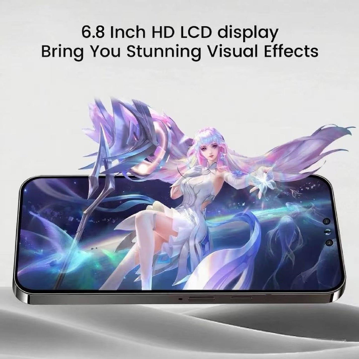 Smartphone débloqué A15 5G 8/256 Go, batterie 6800 mAh
