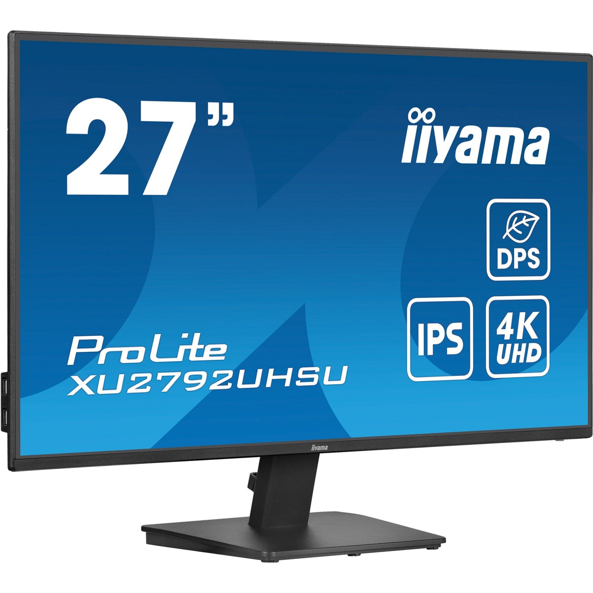 Iiyama ProLite XU2792UHSU-B6 moniteur 4K UHD 27 pouces (noir, HDMI, DisplayPort, 3x USB-A, USB-B, USB-C)