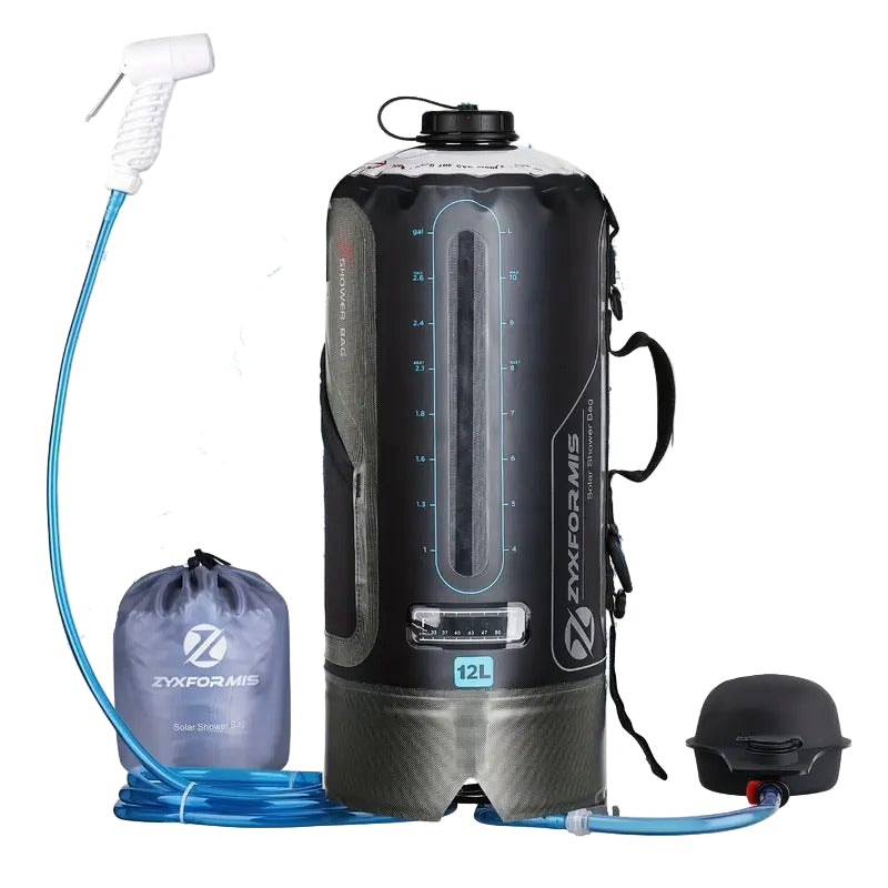 Douche de Camping Portable avec Pompe à Pied